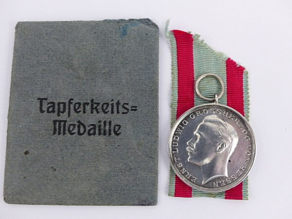 Hessen, Tapferkeit medaille + zakje