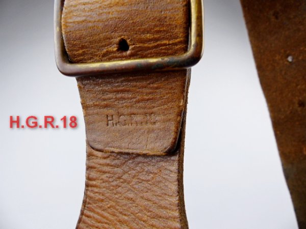 GB, P1903 Bandolier, "H.G.R.18" 1918 - Afbeelding 5