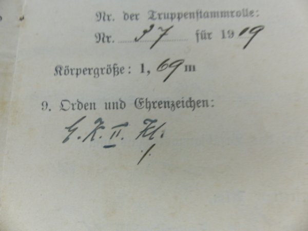 MP + Soldbuch + Hülle Hohenzollern Fuß-Art-Regt.13 - Afbeelding 9