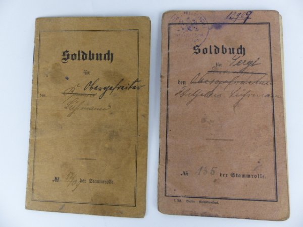 MP + Soldbuch + Hülle Hohenzollern Fuß-Art-Regt.13 - Afbeelding 15